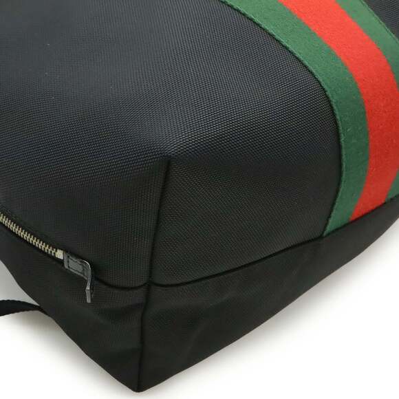 GUCCI Authentic Black Leather Backpack main image 5